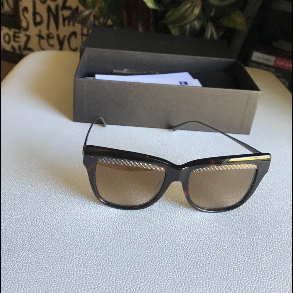 Bottega Veneta luxury novelty sunglasses at $550